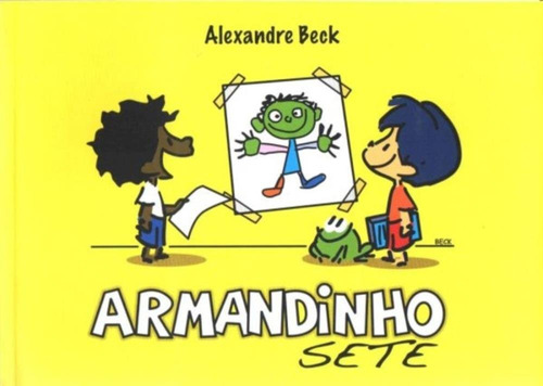 Armandinho sete, de Beck, Alexandre. Série Armandinho (8), vol. 8. Editora Belas-Letras Ltda., capa mole em português, 2018