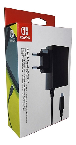 Fonte Carregador Nintendo Switch Original Ac Plug Padrão Br