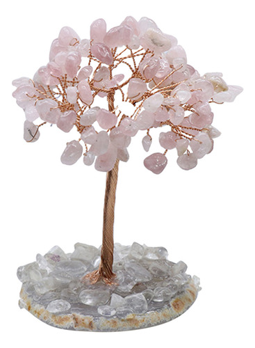 Árbol Bonsái De Piedras Preciosas De Cristal, Cuarzo Natural