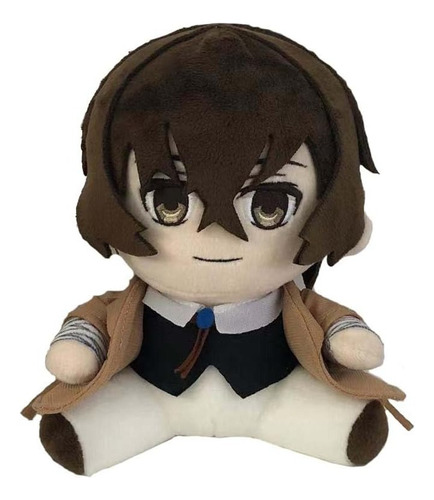 Bungo Stray Dogs Dazai Osamu Sitting Peluche Muñeca Regalo