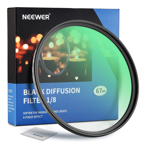 Neewer Filtro Difusion Negra 2.638 In Niebla 1 Efecto Ultra