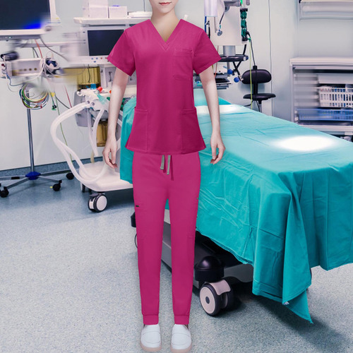 Los Uniformes Friegan Los Trajes De Trabajo De Enfermería