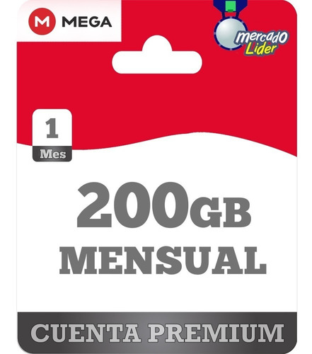 Cuentas Premium Mega 3 Meses Oficial 200gb Envío Inmediato