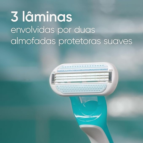 Aparelho Feminino Venus Tropical Gillette Com 3 Unidades