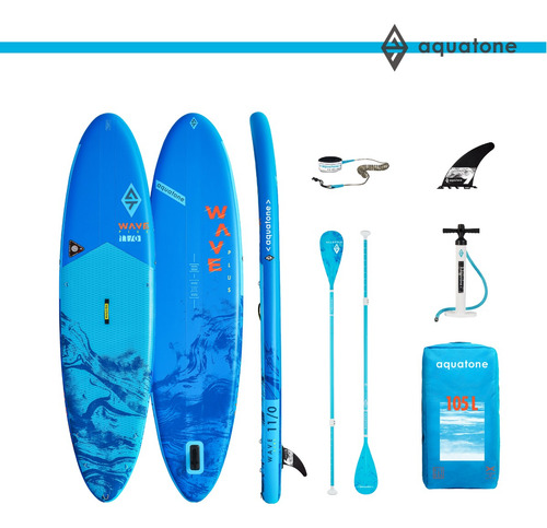 Stand Up Paddle Inflable Aquatone Wave Plus 11'0