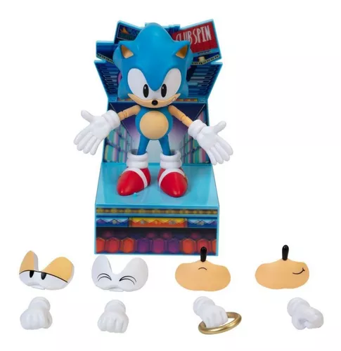 JAKKS Pacific LTD Pack 5 Cifras Sonic 6CM : : Juguetes y Juegos