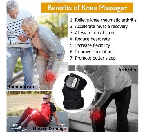 Masajeador Eléctrico De Hombro, Codo Y Rodilla, Compresa