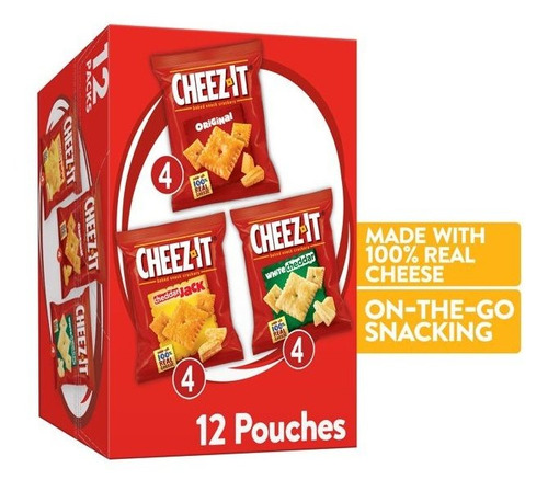 Cheez-it Mini Paquetes 12pack 344grs.