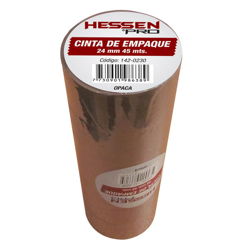 Cinta Empaque Opaco Hessen 45 Mic.24mm X 45mts ( 6 Unidades)