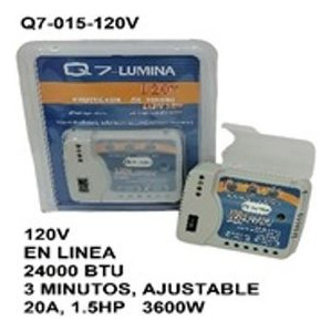 Protector De Voltaje 120v Linea-q7-lumina Mayor Y Detal 