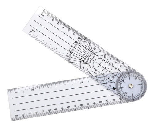 El Goniómetro De Plástico Transparente Win Tape Puede Girar