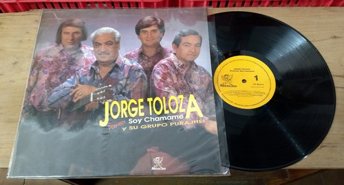 Jorge Toloza Grupo Purajhei Permiso Soy Chamame Disco Lp