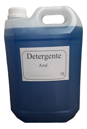  Detergente Azul Económico 5 Litros