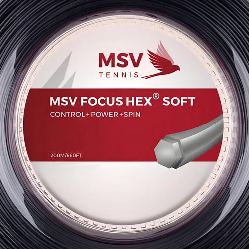 Corda Msv Focus Hex Soft 200 Mts (1,15- 1,20- 1,25- 1,30mm)