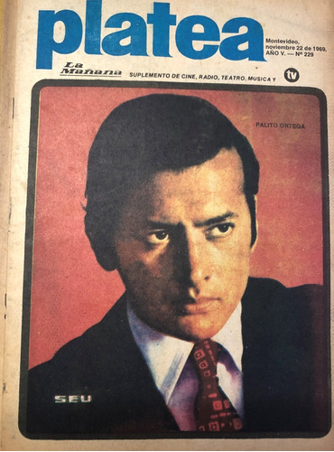 Revista Platea, Nº 229, 1969, Cine Radio Teatro , Rba