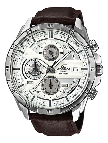 Reloj Casio Edifice Efr 556l Brown Genuino Para Caballero