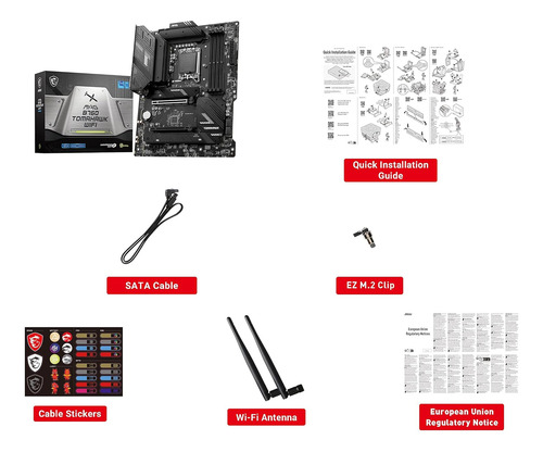 Placa Base Para Juegos Msi Mag B760 Tomahawk Wifi (admite 1.