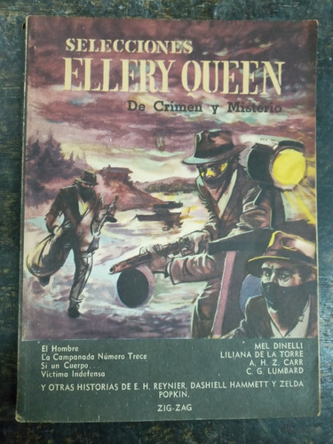 Selecciones Ellery Queen N° 17 * Zig Zag 1954 *