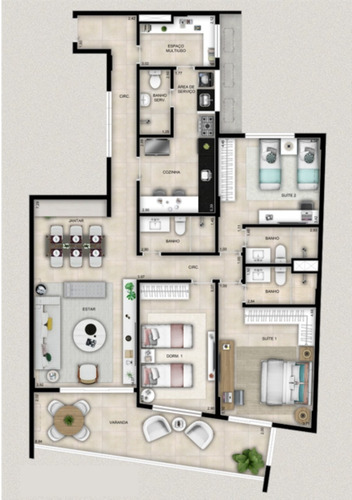 Imagem 21 de 21 de Apartamento - Ap00770 - 71129541