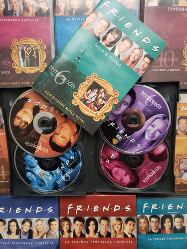 Dvd Friends Todas Las Temporadas (t7, T8 Y T10 Selladas) (Usado)