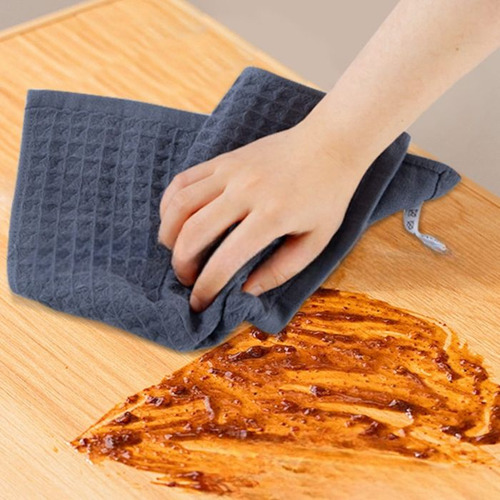Paño De Cocina Multiuso Pack 6und Algodón 100% 29x29cm