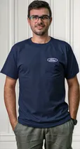 Comprar Camiseta T-shirt Remera Masculina Moda Bordada Logo Ford