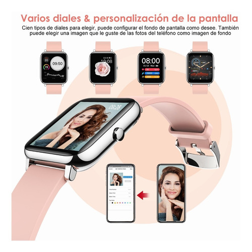 Imagen 3 de 7 de Reloj Inteligente Deportivo Bluetooth Impermeable Sports