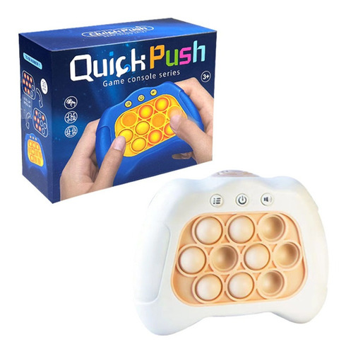 Consola De Juegos Quick Push, Juegos De 4 Modos Para Niños Y