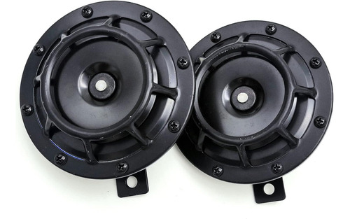 2 Pieces 125mm 12v Super Loud Electric Horn High Tone/low