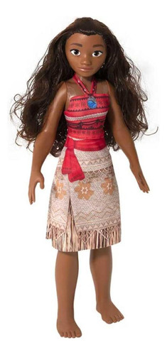 Boneca Moana Com Colar Mini My Size Baby Brink 55cm Ref.1746