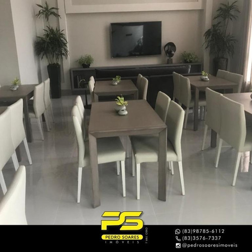 Apartamento Com 4 Dormitórios À Venda, 206 M² Por R$ 1.880.000 - Altiplano Cabo Branco - João Pessoa/pb - Ap4249
