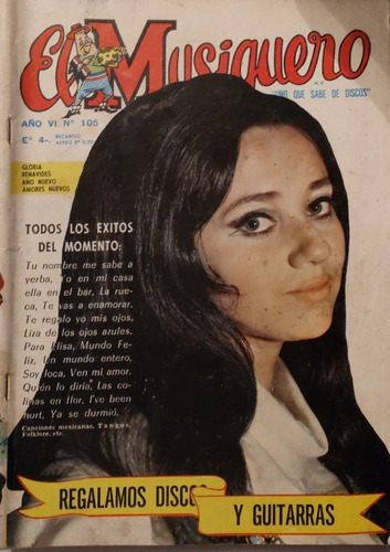 Revista El Musiquero  N° 105 - Gloria Benavides (aa480