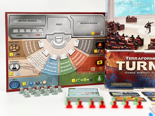 Terraforming Mars Turmoil De Stronghold Games, Juego De Mesa