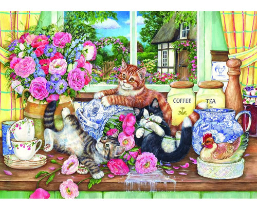 Anatolian 500 Piece Puzzle - Gatitos En El Rompecabezas De L