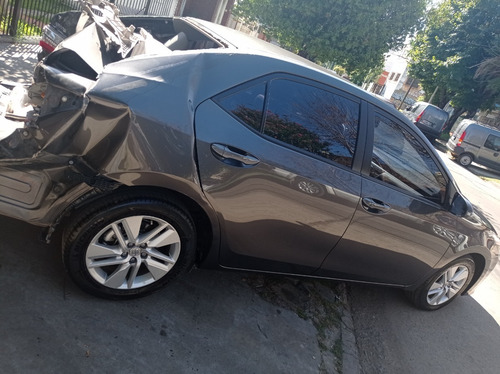 Toyota Corolla 1.8 Xei Ctv 2015 Chocado Unica Mano