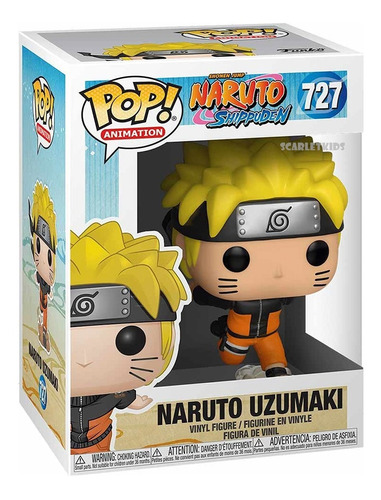 Funko Pop Naruto 727 Original Naruto Uzumaki Scarlet Kids