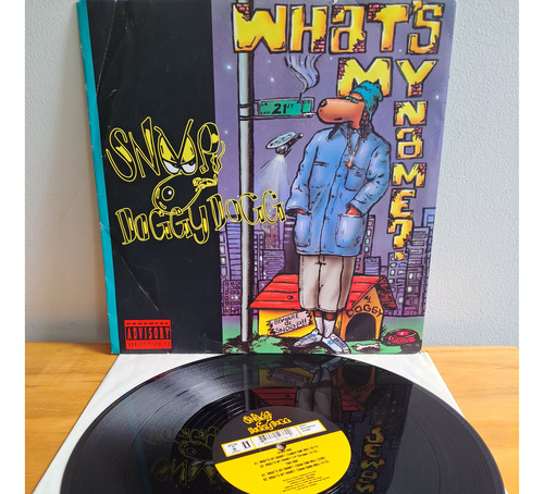 Vinilo Snoop Doggy Dogg, What's My Name? 12 PuLG 1993 Exc