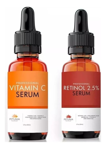 1 Vitamina C 20% Más 1 Retinol 2,5 - Petunia