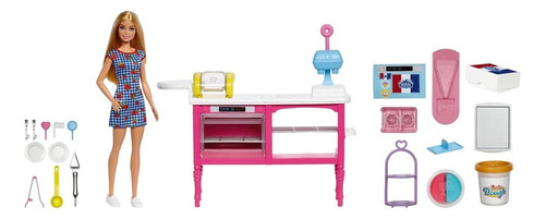 Barbie Profesiones Set Cafetería Y Panadería Diseños Pan
