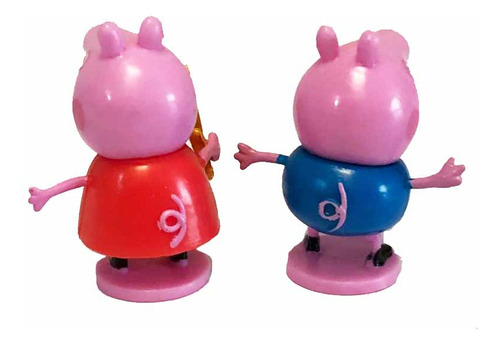 Mini Figuras Peppa Pig Huevo Kinder Chimos 2008 (Usado)