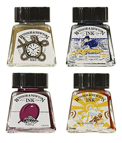 Winsor & Newton Drawing Ink Tinta De Dibujo De Secado