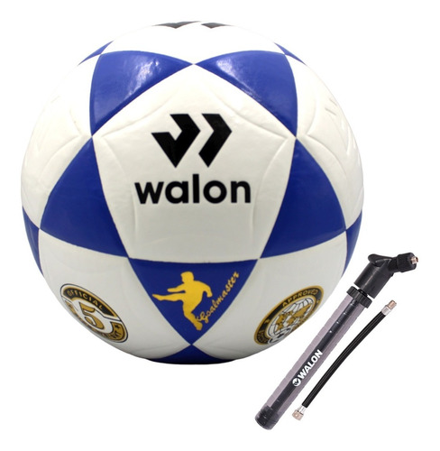 Pelota De Fútbol Walon Número 5 + Inflador Gratis