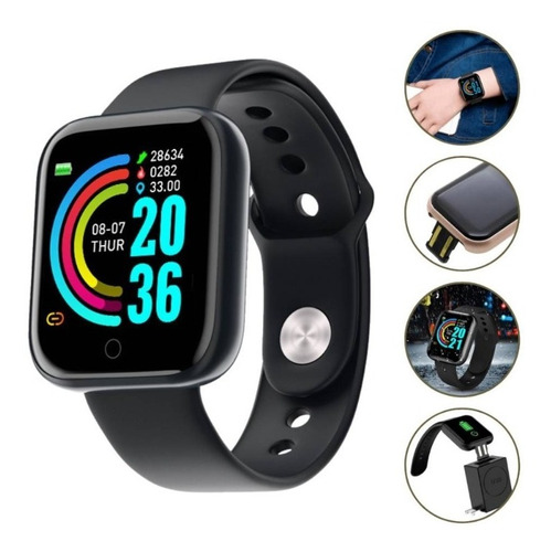 Smart Band Watch D20 Pro Reloj Bt Ritmo Cardiaco Oxímetro