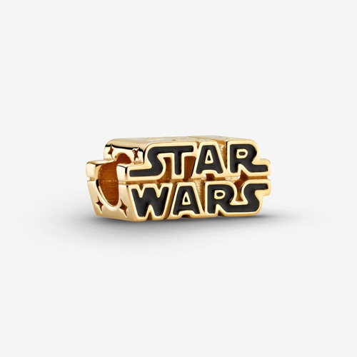 Pandora Charm Star Wars Logo 3d Shine