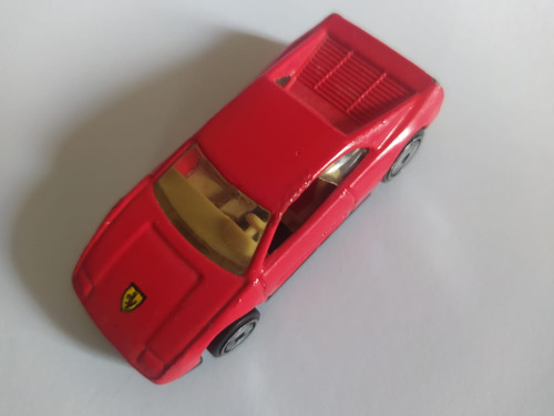  Hot Wheels Ferrari Red 1990 Vinatge Toy Car Malaysia 