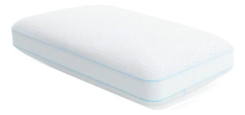 Almohada Theramart Tm115 Therafreeze Tradicional 63cm X X 18cm Blanca