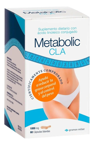 Metabolic Cla Suplemento Dietario X 60 Comprimidos