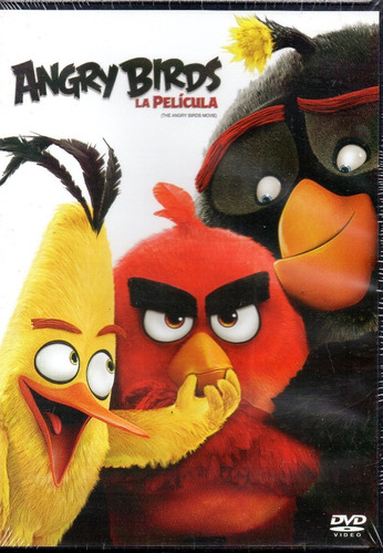 Angry Birds La Película - Dvd Nuevo Original Cerrado - Mcbmi