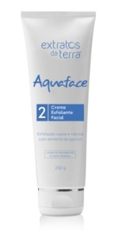 Creme Esfoliante Facial Aquaface 250 G Extratos Da Terra