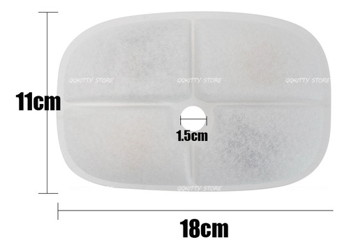 Filtros Para Fuentes De Agua Cat, 3 Unidades, Para Mascotas
